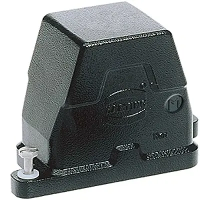Produktfoto 1 von HARTING Han HPR Haube Schraubbefestigung, Kabel 6B Haube, IP65, IP68, IP69, IPx9K