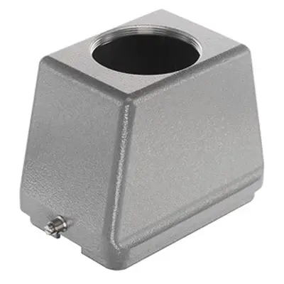 Produktfoto 1 von HARTING Han B Haube Einhebel 1, Kabel 48B Haube für obere Kabeleinführung, IP65