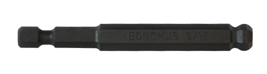 Produktfoto 1 von Bessey 1/4 in 5/16 in Sechskant Sechskant-Bit, Sechskant Stahl, 1-teilig, 76 mm
