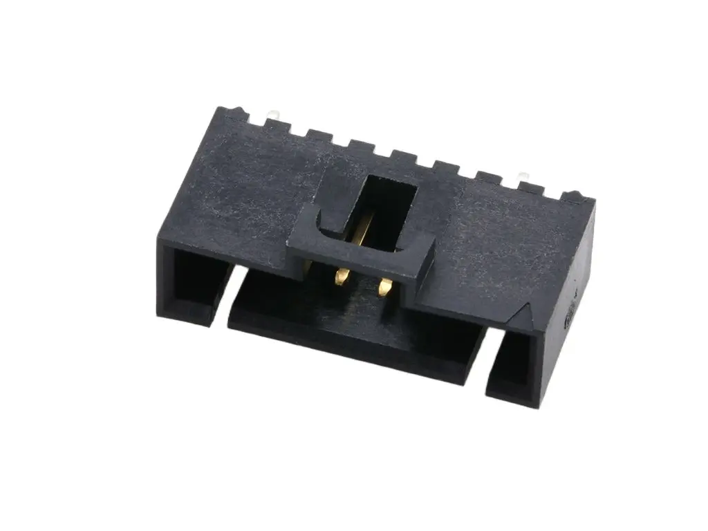 Molex 70543 Stiftsockel Vertikal, 8-polig / 1-reihig, Raster 2.54 mm Raster Durchsteckmontage, Ummantelt