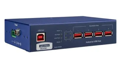 Produktfoto 1 von Advantech USB-Hub, USB-Typ B, USB Typ A