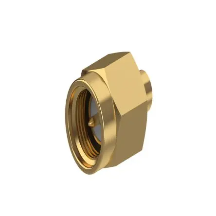 Produktfoto 1 von Huber+Suhner SMA Stecker Koaxialsteckverbinder SMA-Steckverbinder, Gerade, für Koaxial-Kabel, 50 Ω Netzstecker Typ, 3.5