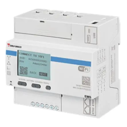 Produktfoto 1 von Carlo Gavazzi EMS Energiemessgerät LCD / 1-phasig 1 Ausg. 5 Eing.