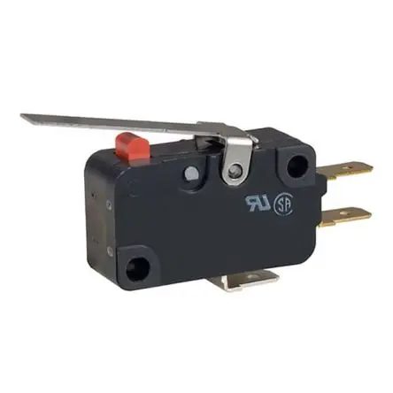 Produktfoto 1 von Omron D3VM Schalter, Hebel 1-poliger Umschalter, IP40, Thermoplast 250V 6A