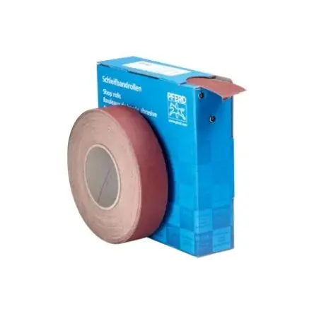 Produktfoto 1 von PFERD Rüggeberg France Lappen 80 (Mittel), Aluminiumbeschichtet 25000 mm 38mm