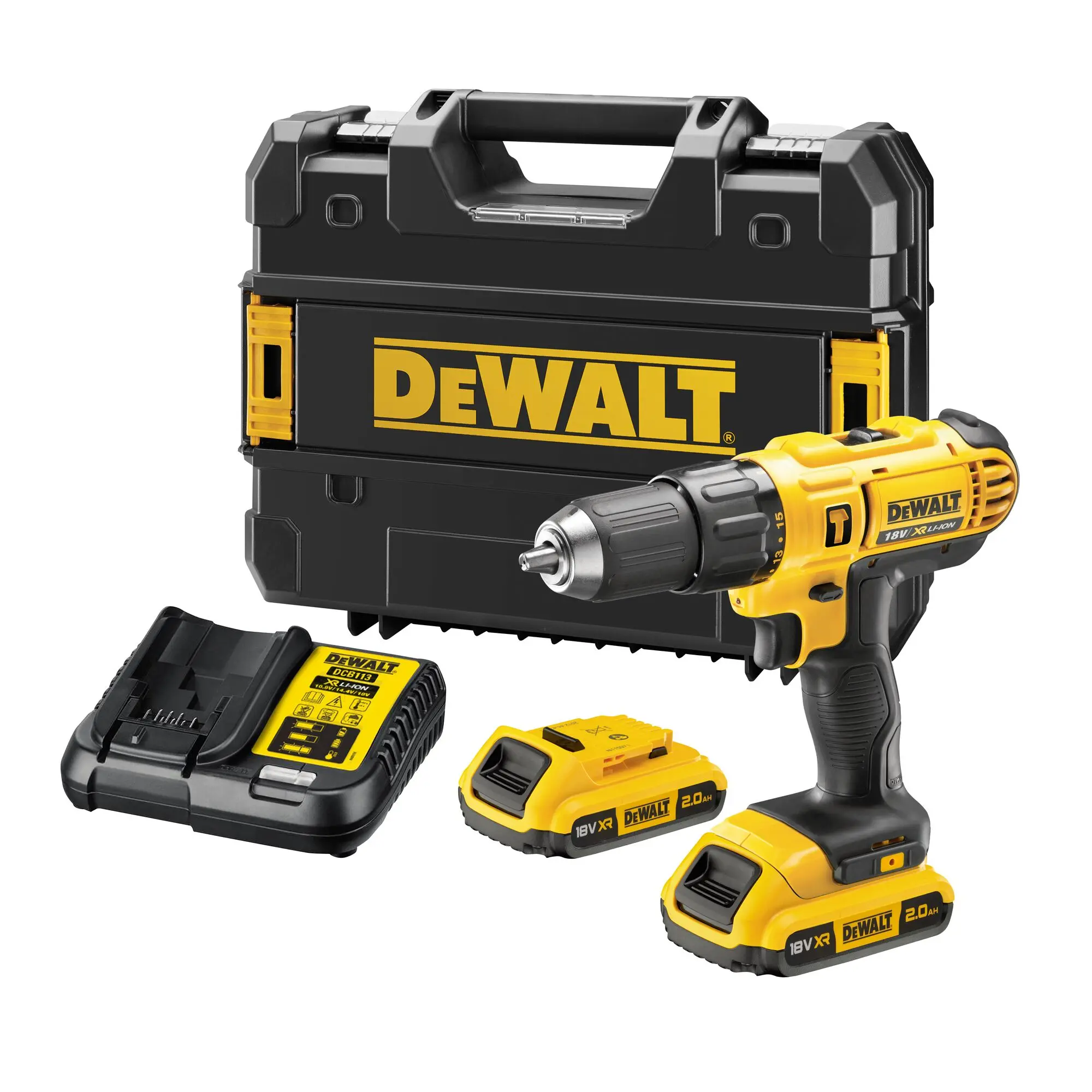 Produktfoto 1 von DeWALT DCD Schnurlos Schnellwechsel 18V Bürstenlos 1.5 to 13 mm