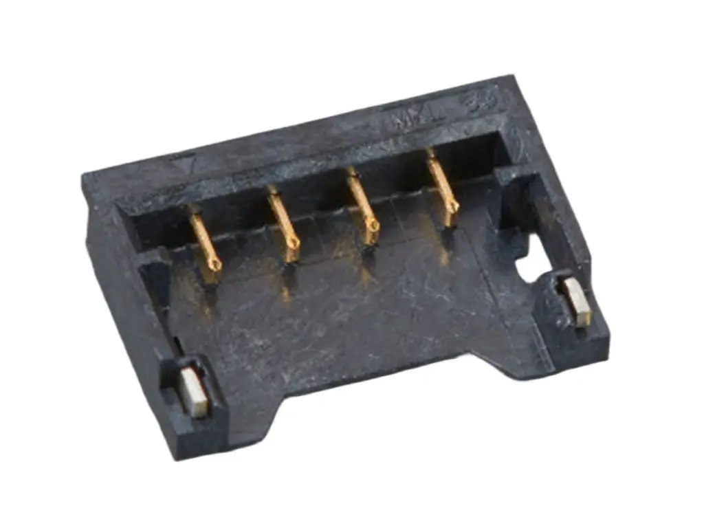 Produktfoto 1 von Molex 78171 Leiterplattenleiste Vertikal, 7-polig / 1-reihig, Raster 1.2 mm Raster SMD, PCB-Stiftleiste, Ummantelt