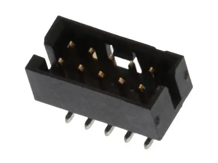 Produktfoto 1 von Molex 87832 Leiterplattenleiste Vertikal, 10-polig / 2-reihig, Raster 2 mm Raster Oberfläche, Kabel-Kabel, Ummantelt