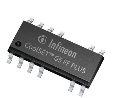 Produktfoto 1 von Infineon CoolSET Controller Controller Rücklauf 4.73 Ω 7-Pin 1 Ausg. PG-DSO-12
