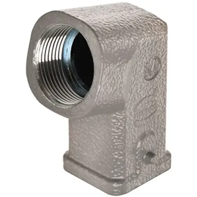 Produktfoto 1 von HARTING Han A Haube Einhebel 1, Kabel 3A Haube, IP44, IP65, IP67