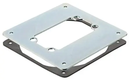 Produktfoto 1 von HARTING Han Yellock Adapterplatte, 119.4 x 119.4 x 3.5 mm