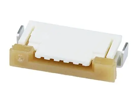 Produktfoto 1 von Molex 52207, Oberfläche gewinkelt FPC-Steckverbinder, 5-polig / 1-reihig, Raster 1 mm, SMD