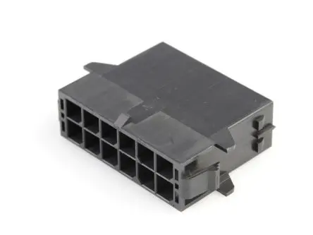 Produktfoto 1 von Molex 105411 Stecker Steckverbindergehäuse 5.7 mm, 12-polig / 2-reihig Gerade, Kabel