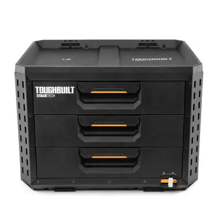 Produktfoto 1 von Toughbuilt Industries Kunststoff Werkzeugbox, Typ Werkzeugbox 3 Schubladen, 43.5 cm x 43 x 560.00 mm