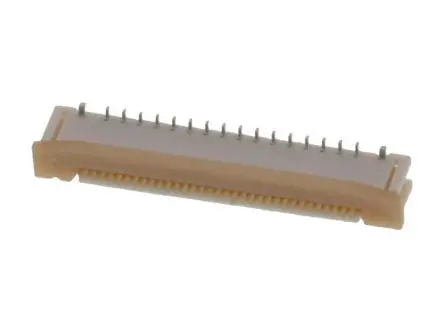 Produktfoto 1 von Molex 52559 ZIF, Oberfläche Vertikal FPC-Steckverbinder, 33-polig Buchse / 1-reihig, Raster 1.25 mm, SMD
