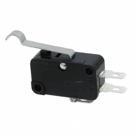 Produktfoto 1 von Omron V Series Endschalter, Stiftstößel 1-poliger Umschalter, IP40, Thermoplast 15A