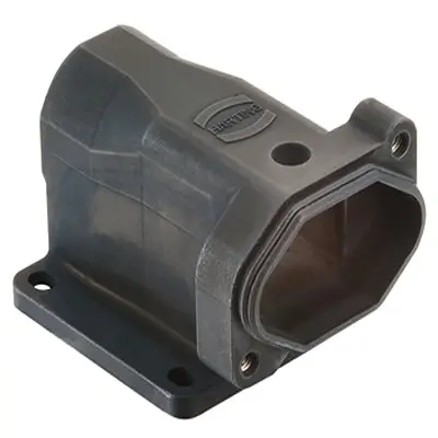 Produktfoto 1 von HARTING Han HPR Oberflächenmontiertes Gehäuse Schraubbefestigung, SMD 3A Oberflächenmontiertes Gehäuse, IP66, IP68,
