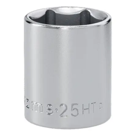 Produktfoto 1 von Facom 1/2 in 6-Kant Buchse SW 25 mm Sechskant x 38mm