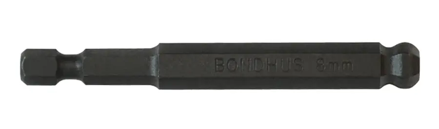 Produktfoto 1 von Bessey 1/4 in 8 mm Sechskant Sechskant-Bit, Sechskant Stahl, 1-teilig, 76 mm