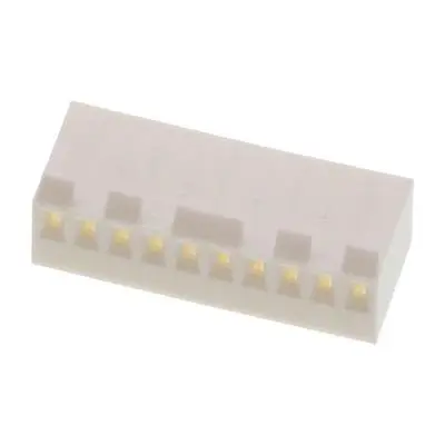Produktfoto 1 von Molex 09-50 Buchse Gehäuse 3.96 mm, 10-polig / 1-reihig Gerade, Platine