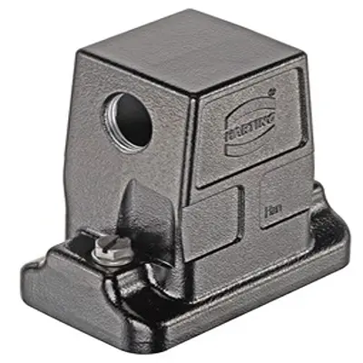 Produktfoto 1 von HARTING Han HP Direct M Haube Schraubbefestigung, Kabel 6B Haube, IP66, IP68, IP69, IPx9K