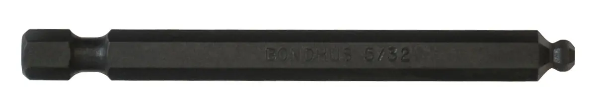 Produktfoto 1 von Bessey 1/4 in 5/32 in Sechskant Sechskant-Bit, Sechskant Stahl, 1-teilig, 76 mm
