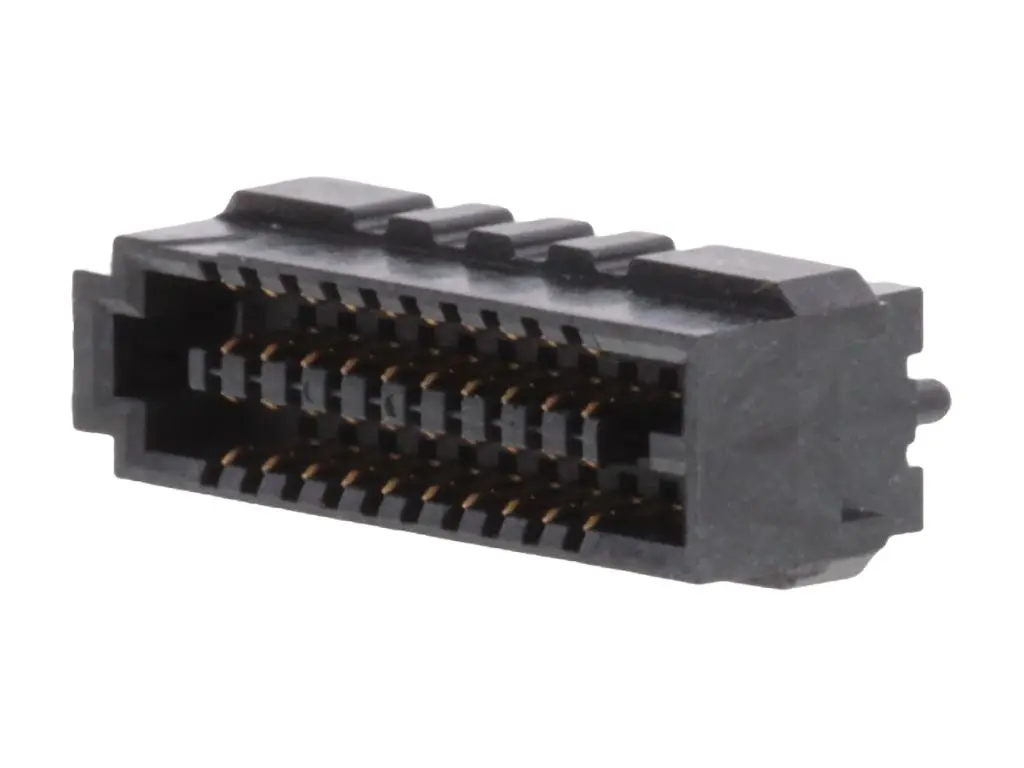 Produktfoto 1 von Molex 46557 Leiterplattenbuchse Vertikal SMD 40-polig / 4-reihig, Raster 1.27 mm Lot