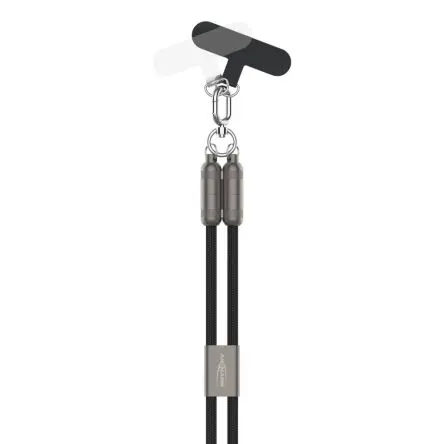 Produktfoto 1 von Ansmann Stecker 1700 USB Kabel, USB 2.0 Stecker / Apple Lightning, 120 cm USB 2.0 Schwarz