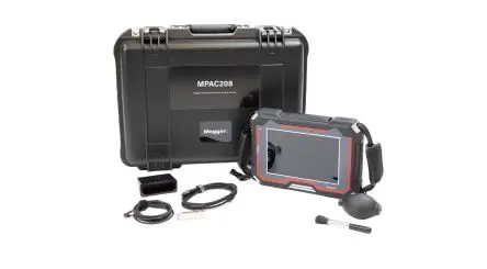 Produktfoto 1 von Megger MPAC208 Industrie-Schallkamera Lithium-Batterie 8 Zoll Kapazitive Touchscreen-Technologie