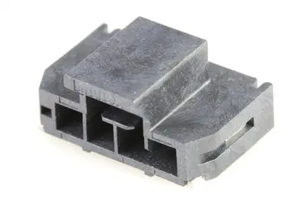 Produktfoto 1 von Molex 105430 Stiftsockel gewinkelt, 4-polig / 1-reihig, Raster 2.5 mm Raster SMD, Unisoliert