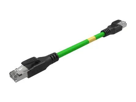 Produktfoto 1 von Molex 84702 Cat5e Ethernet, 1 m, Grün, A Gerade Stecker, B Gerade Stecker, Thermoplastisches Polyurethan Abgeschirmt