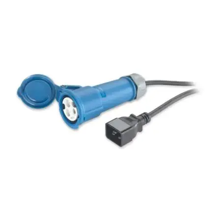 APC Kabel assembliert, A IEC C19, B Stecker, 2.5 m Grau