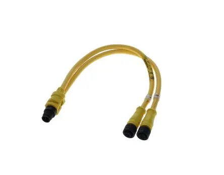 Produktfoto 1 von Molex 12006, 3-polig Kabel assembliert, M12 Micro Change Buchse 4 / M12 Micro Change Stecker, Länge 0.3 m