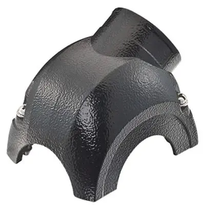 Produktfoto 1 von HARTING Han Yellock Gehäuse Drucktaster, Kabel Haube für seitliche Kabeleinführung, IP65, IP67