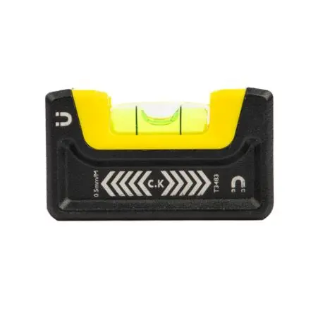 Produktfoto 1 von CK Wasserwaage, Typ Taschenformat, 67 mm, 1 Libelle/n Magnetisch, 0.5mm