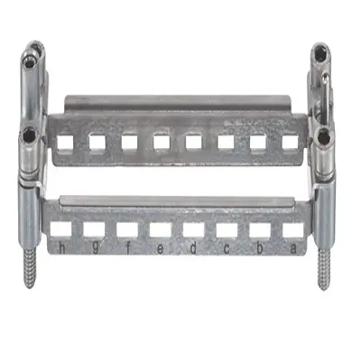 Produktfoto 1 von HARTING Han HPR Enlarged Rahmen, Buchse/Stecker, 10 mm², 4 mm², 140.4 x 43 x 44.6 mm