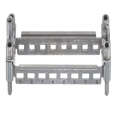 Produktfoto 1 von HARTING Han HPR Enlarged Rahmen, Buchse/Stecker, 10 mm², 4 mm², 140.4 x 43 x 44.6 mm