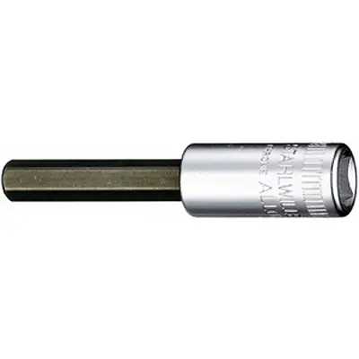Produktfoto 1 von STAHLWILLE 1/4 in Sechskant Buchse SW 7/32 in Vierkant x 55.00 mm