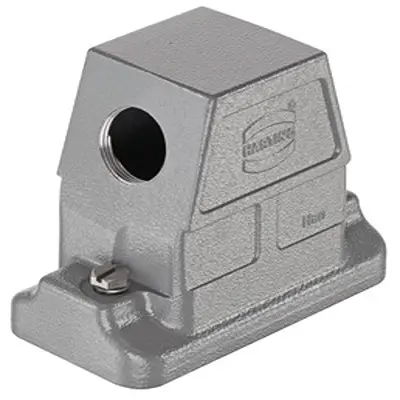 Produktfoto 1 von HARTING Han HP Direct B Haube Schraubbefestigung, Kabel 10B Haube, IP66, IP68, IP69, IPx9K