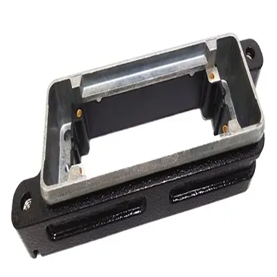 Produktfoto 1 von HARTING Han HPR Anbaugehäuse Schraubbefestigung, Hinten 24B Anbaugehäuse, IP65, IP68, IP69, IPx9K