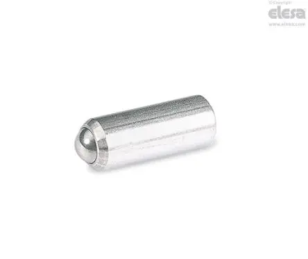 Produktfoto 1 von Ganter Edelstahl Federstößel 2 mm, 3.5 mm