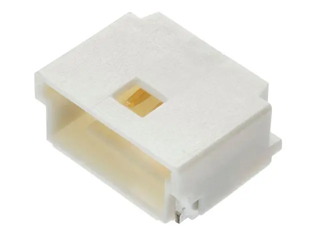 Produktfoto 1 von Molex 202396 Leiterplattenleiste gewinkelt, 2-polig / 1-reihig, Raster 1 mm SMD, Kabel-Platine, Ummantelt