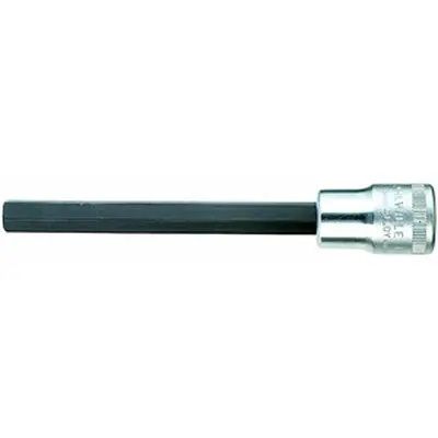 Produktfoto 1 von STAHLWILLE 1/2 in Sechskant Buchse SW 10 mm Vierkant x 140.00 mm