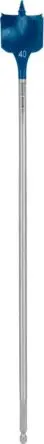 Produktfoto 1 von Bosch 1/4 in 40 Flach Bohrer, Sechskant HSS, 1-teilig, 406mm
