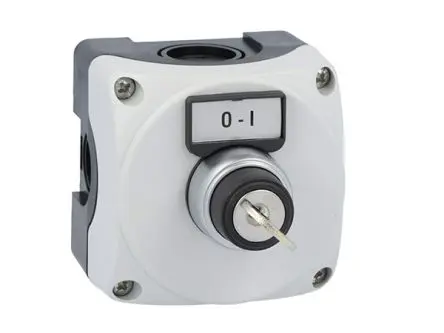 Produktfoto 1 von Lovato LPZP1A8 Steuerstation-Schalter Nein Grau Polycarbonat, IP66, IP67, IP69K Polycarbonat Grau O/I