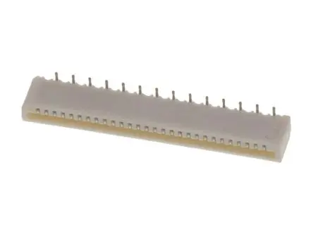 Produktfoto 1 von Molex 52808, Oberfläche Gerade Anschluss, 28-polig, Raster 1.00 mm, SMD
