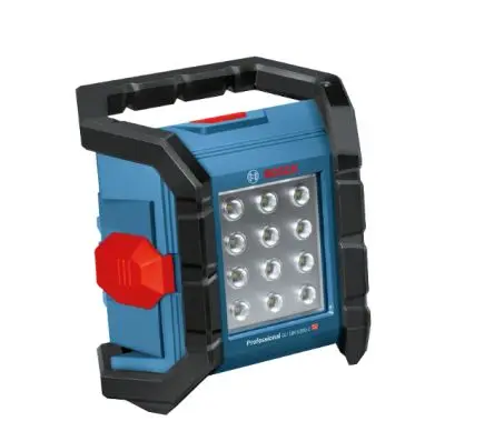 Bosch PRO GLI LED Leicht Arbeitslicht, IP64 18V 1200 lm, 133mm x 215 mm x 217 mm