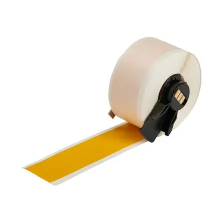 Produktfoto 1 von Brady Etikette auf Rolle B. 1 Zoll für M710 1 Pro Rolle auf Weiß 50 ft Gelb Vinyl