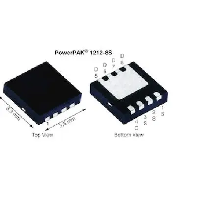 Produktfoto 1 von Vishay SISS52DN N-Kanal, Oberfläche MOSFET Erweiterung 30 V / 162 A 57 W, 8-Pin PowerPAK 1212-8S
