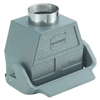Produktfoto 1 von HARTING Han B Gehäuse Einhebel 1, Kabel 10B Kupplungsgehäuse, IP65